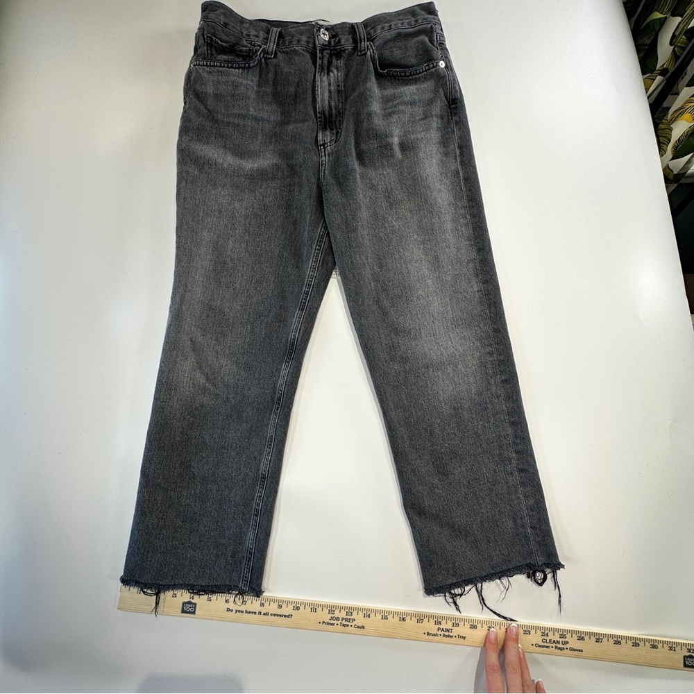 Citizens of Humanity Straight Leg Crop Jeans Daphne Size 29 - Picture 12 of 14